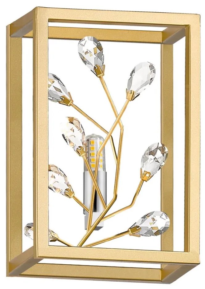 Zuma Line W0578-01A-B5V7 - Fali lámpa SPRING 1xG9/33W/230V arany