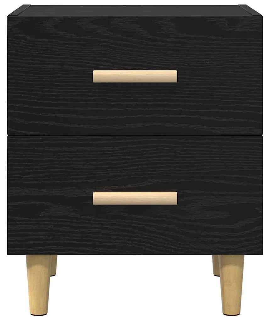 Ágyat tartó szekrény 2 pcs Musta tammi 40 x 35 x 47.5 cm