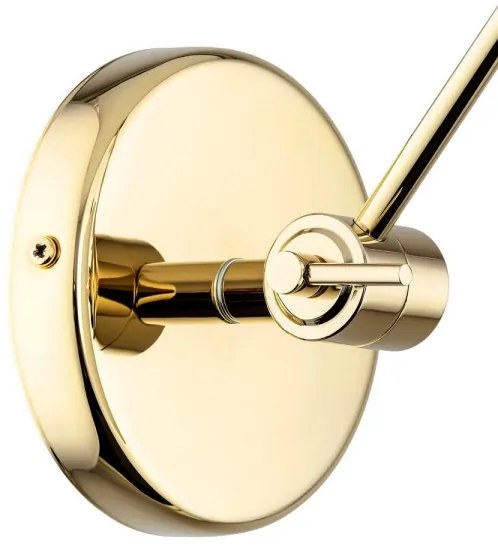 Argon 4898 - Fali lámpa ZAKYNTOS PLUS 1xE27/15W/230V fekete/arany