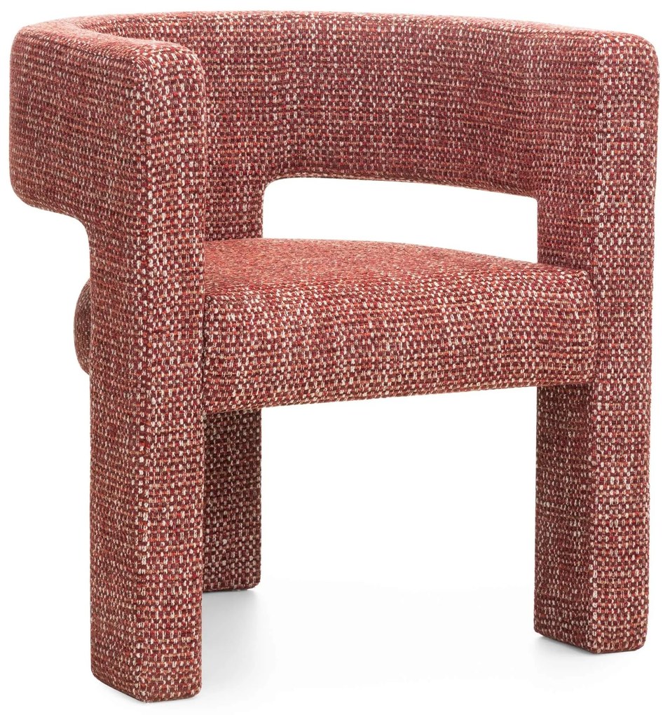 Piros design fotel ALPAH SILENCIO