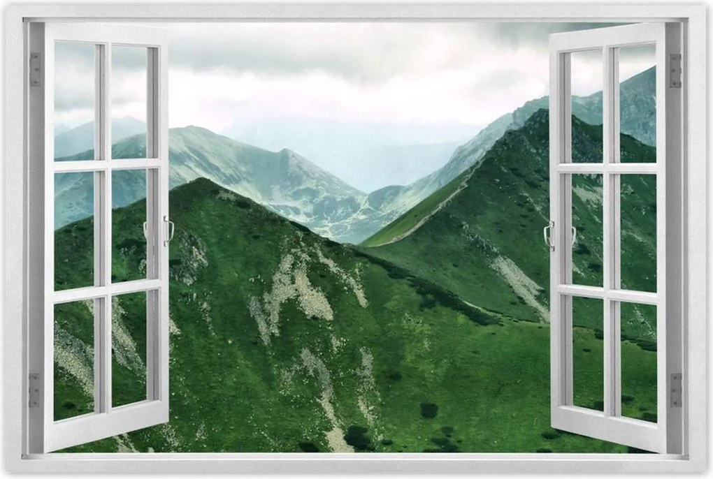 Poszterek 120x80 Tátra Lengyel hegyek Kilátás