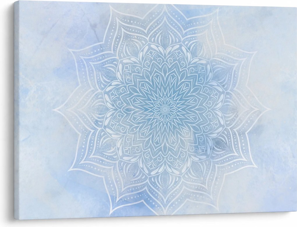 Kép - Téli mandala (70x50 cm)