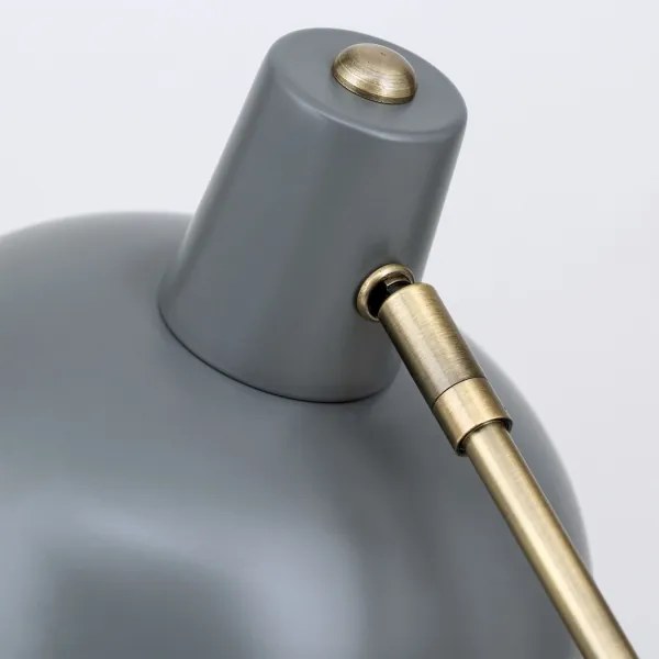 Orion - Asztali lámpa FEDRA 1xE14/40W/230V szürke/sárgaréz