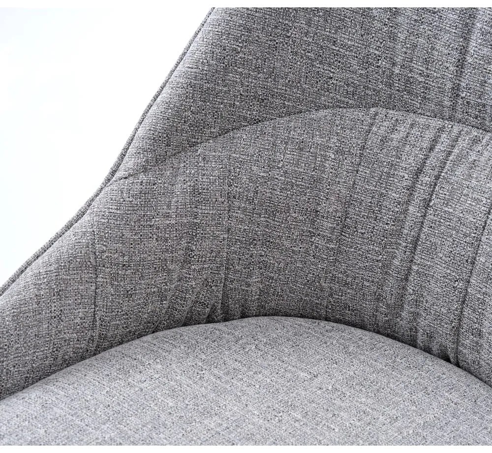 Szürke étkezőszék szett 2 db-os Meridian – Unique Furniture