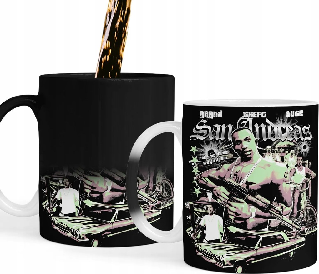 Mágikus Bögre Print Attack Bögre Ajándék Szöveg