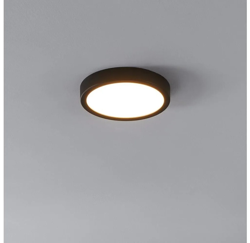 Eglo Eglo 901013 - LED Mennyezeti lámpa érzékelős FUEVA LED/17W/230V fekete EG901013