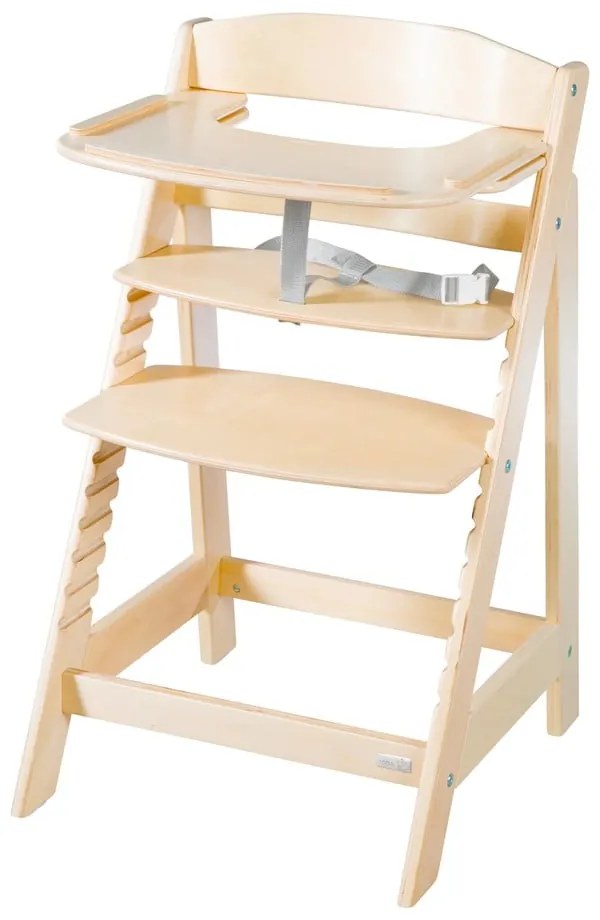 Natúr színű etetőszék tálca Sit Up Flex – Roba