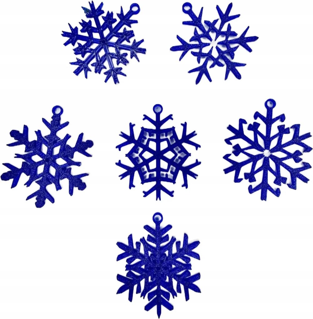 Bombák Karácsonyfa medálok Karácsonyi díszek Szett x6