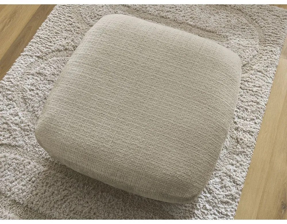 Bézs zsenília lábtartó Leonore – Bobochic Paris