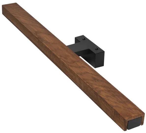 Brilagi-LED Fürdőszobai tükörmegvilágítás WOODY MIRROR LED/12W/230V IP44 tölgy/fekete