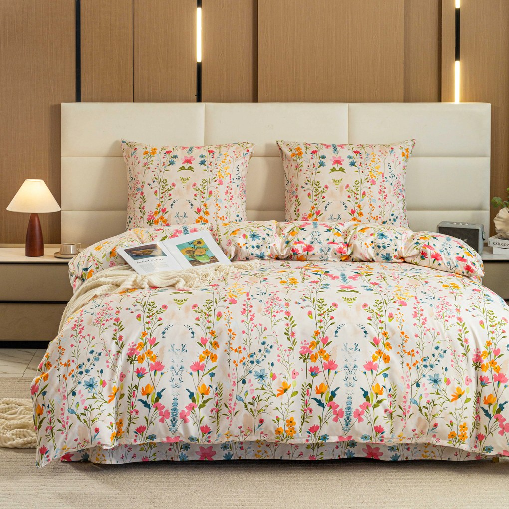 Mikroszálas ágyneműhuzat MILLEFLEUR színes Ágyneműhuzat mérete: 70 x 90 cm | 140 x 200 cm