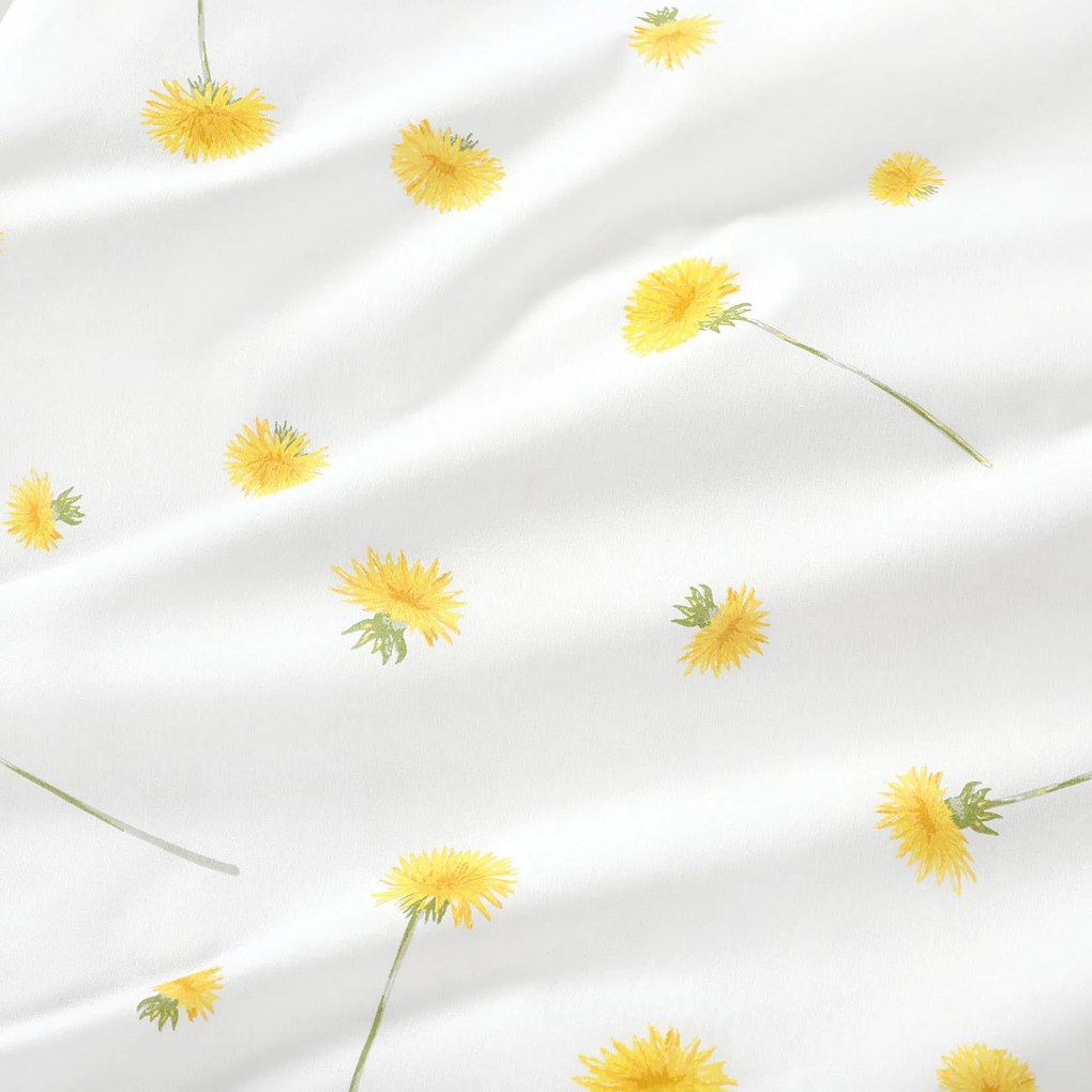 Goldea pamut drapéria - pitypangok 200x150 cm