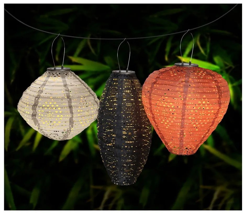 Sötétszürke napelemes kültéri LED lámpás (magasság 40 cm) Foxdale – House Nordic