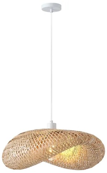Csillár zsinóron CALYPSO 1xE27/15W/230V bambusz