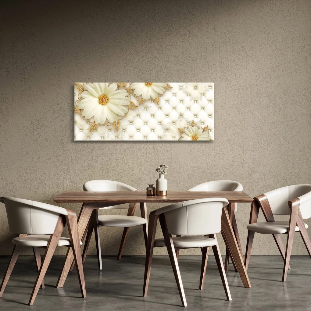 Kép - Arany kollázs (120x50 cm)