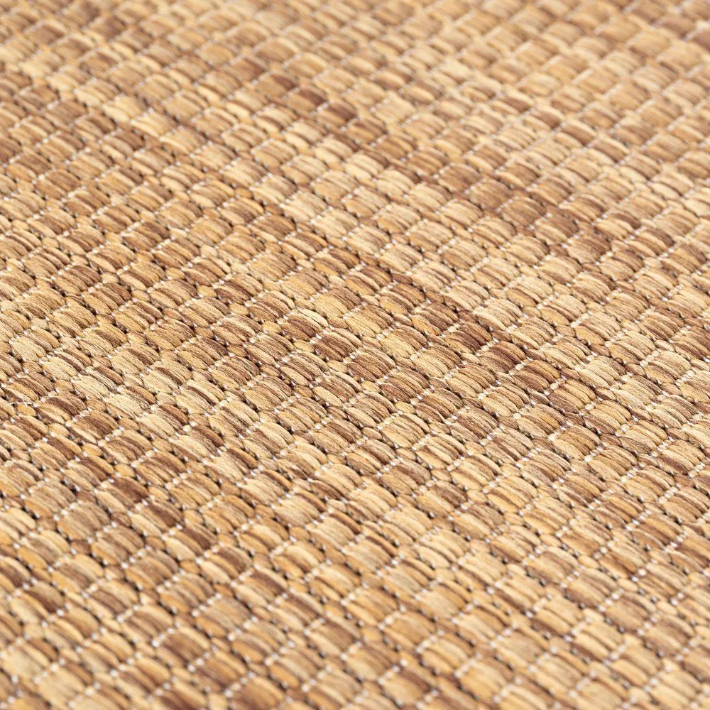 Barna kültéri-beltéri szőnyeg 80x150 cm Mira 1450 – Ayyildiz Carpets