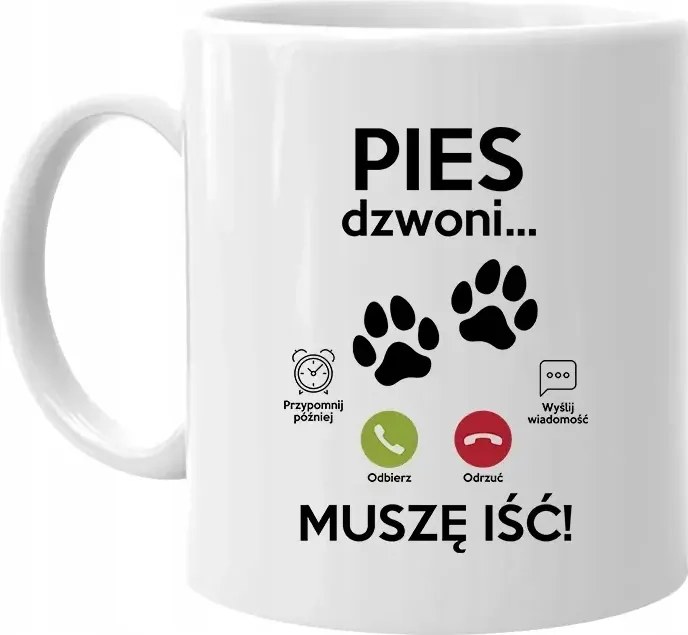 Kutyás Bögre Kutya Csengő Kutyabarát Kutyák