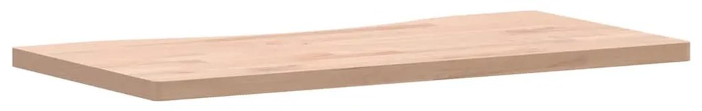 tömör bükkfa íróasztallap 80 x (36-40) x 2,5 cm