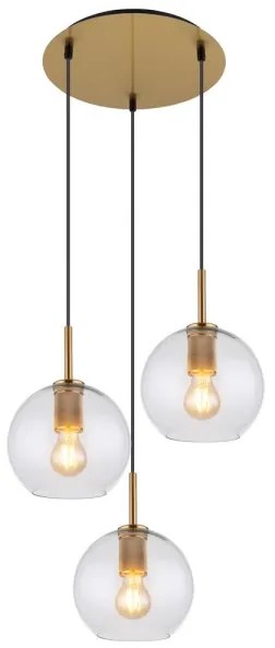 Globo 15462H1 - Csillár zsinóron ADARA 3xE27/60W/230V