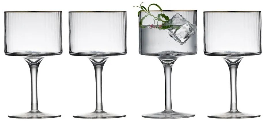 Palermo 4 db-os gin & tonic pohár készlet, 320 ml - Lyngby Glas