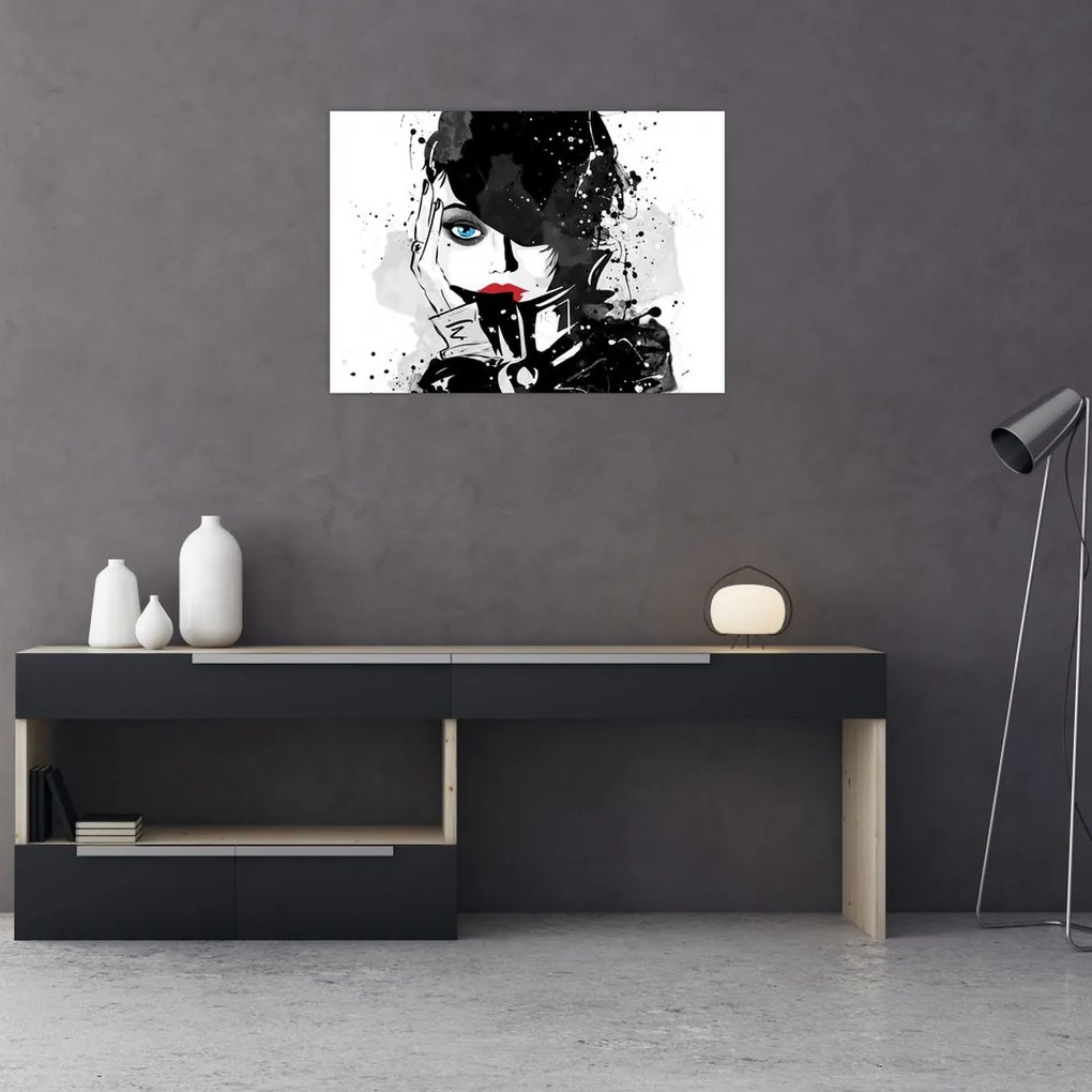 Kép - A titokzatos nő (70x50 cm)