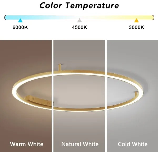 Immax NEO 07290-120G-LED+CCT Dimmelhető mennyezeti lámpatest FINO 72W/230V Tuya Ø 120 cm + távirányító