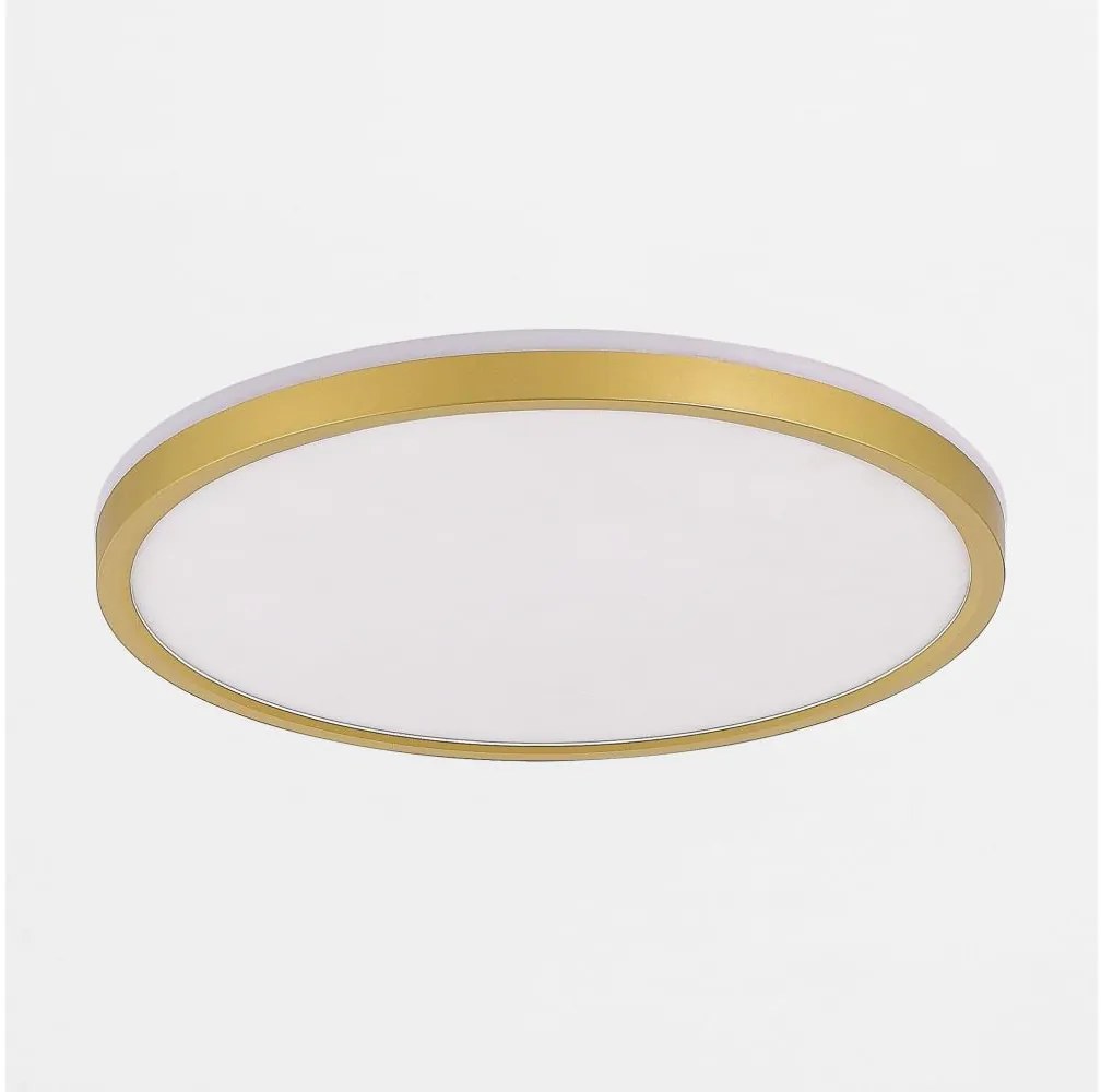 Zuma Line MS748500R-3-GD - LED Dimmelhető lámpa BOVE 49W/230V 3000/4000/5500K arany