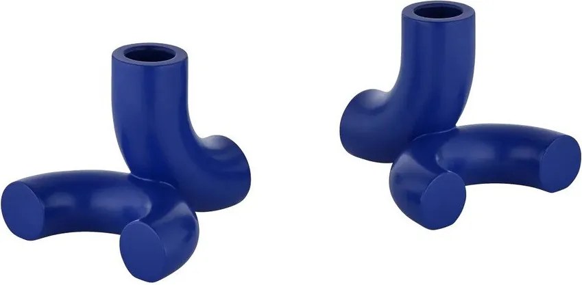 Poligyanta gyertyatartó készlet 2 db-os Doodle – Blomus