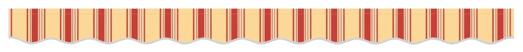 napellenző valance 2.5 m kerethez, multicolor 2.3x0.2 m