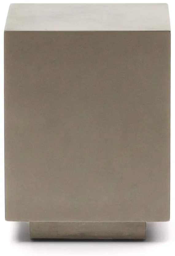 Kerti tárolóasztal 35x35 cm Rustella – Kave Home