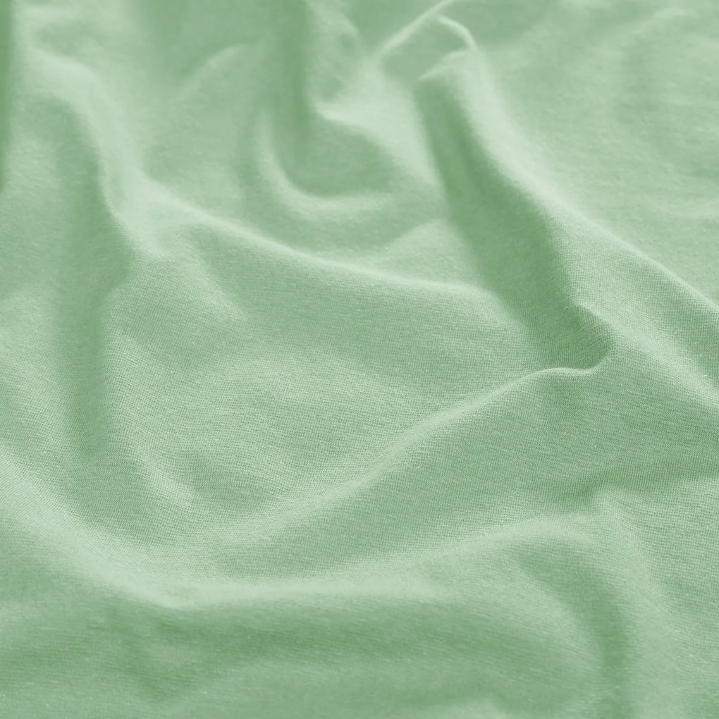 4Home jersey lepedő luxus zöld , 180 x 200 cm, 180 x 200 cm