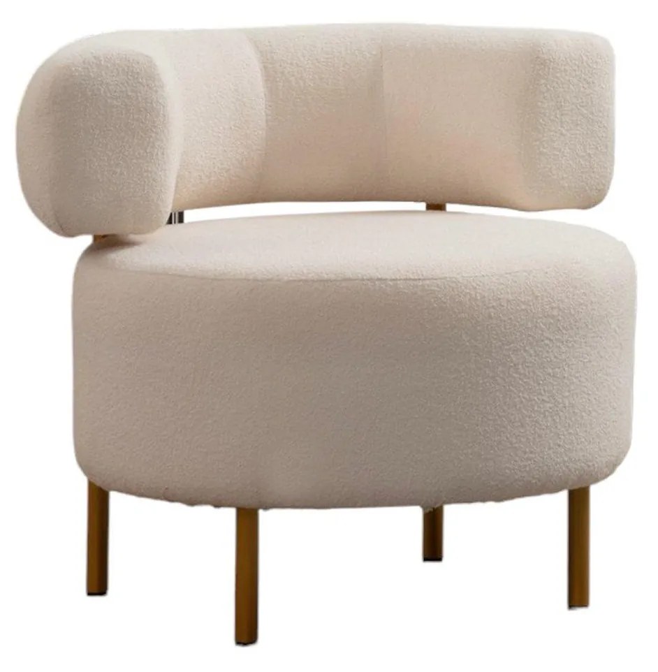 Fotel Riverolla (bézs + arany). Akció -25%. 1106560