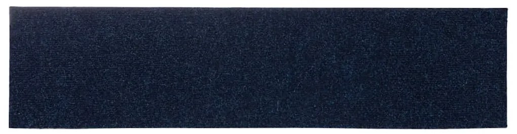30 db kék lépcsőszőnyeg öntapadós téglalap alakú 76x20 cm