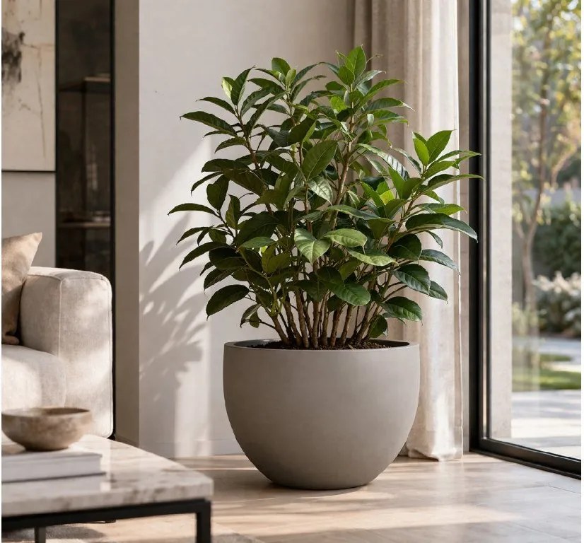 Pottery Pots Jumbo Mila virágcserép, ködszürke, több méretben - PotteryPots méret: M - ø 100 cm | m. 76 cm