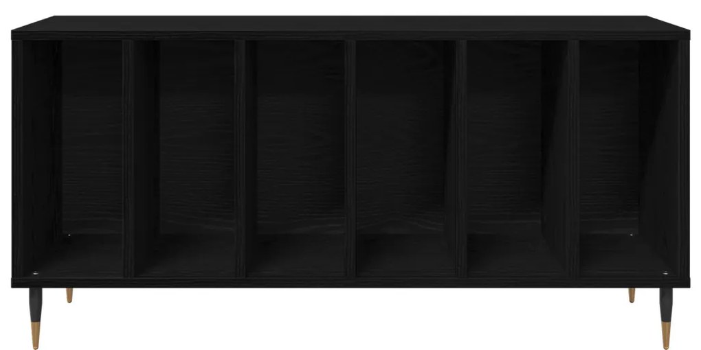 Rekord Szekrény Fekete Tölgy 100x38x48 cm Mérnök Fa