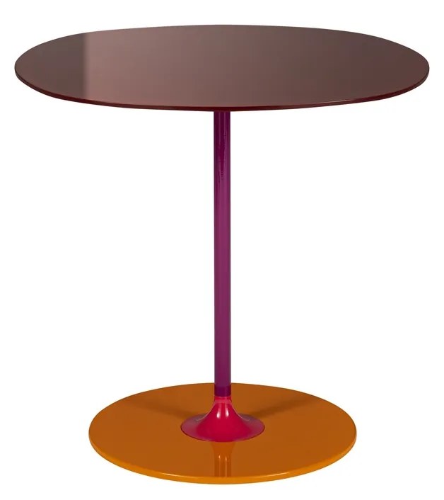 Oldalasztal THIERRY, többféle változat - Kartell szín: szürke, magasság: 45 cm