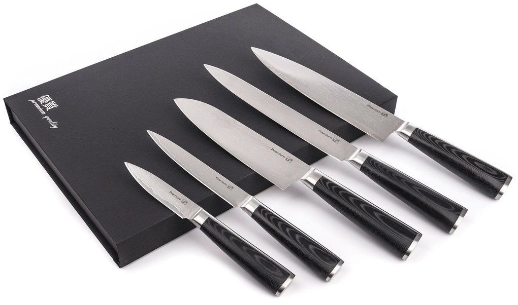 Késkészlet G21 Gourmet Premium 5 db, Box
