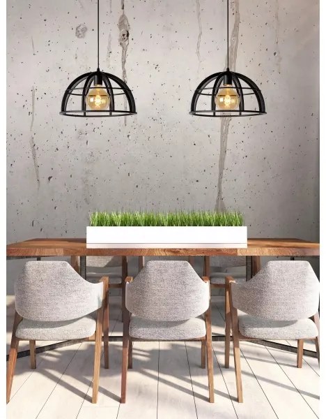 Lucide 76464/02/30 - Csillár zsinóron DIKRA 2xE27/60W/230V