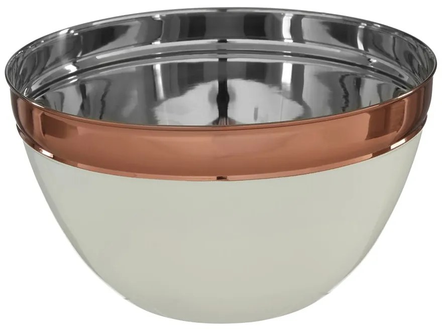 Rézszínű-bézs rozsdamentes acél tál ø 26 cm Prescott – Premier Housewares