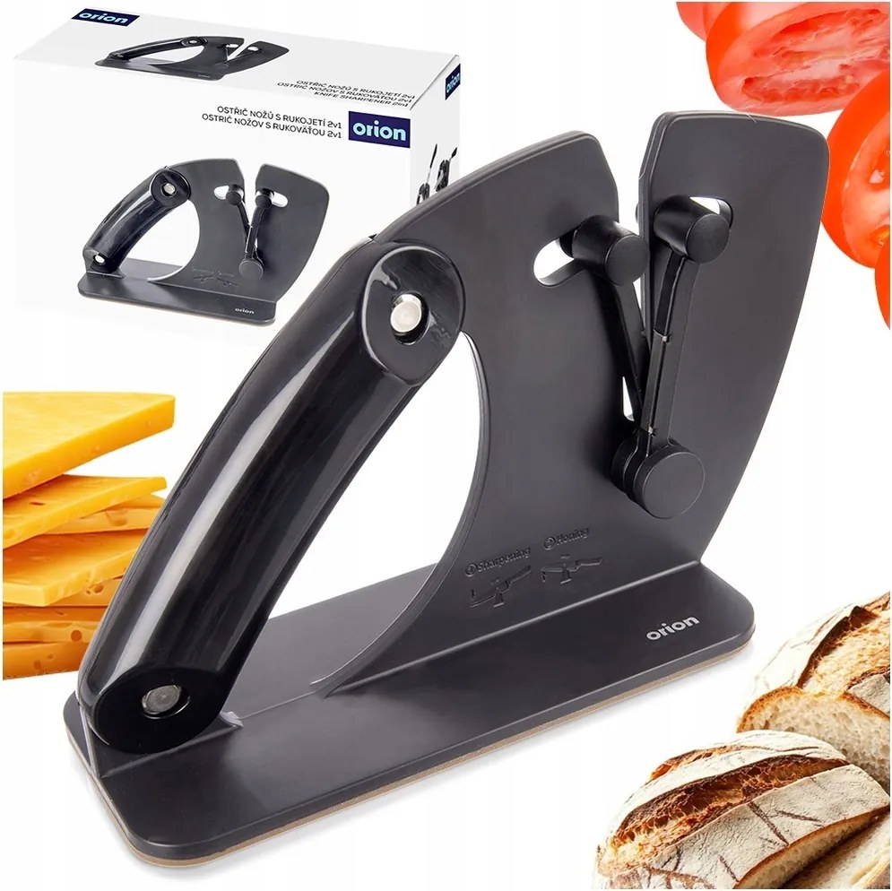 Konyhai élező konyhai késekhez 2in1 automata élezési szöggel