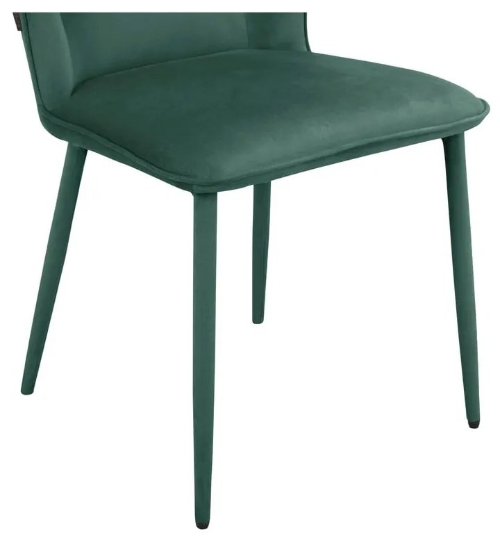 Zöld bársony étkezőszék szett 2 db-os Wilma – Støraa