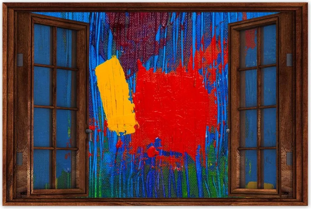 Poszterek 60x40 Absztrakt Kis kutya