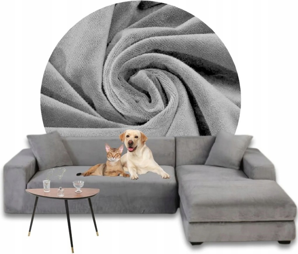 Sarok Huzat Kanapé Velúr Prémium Plüss Jobbos 3+3OS Oeko-tex