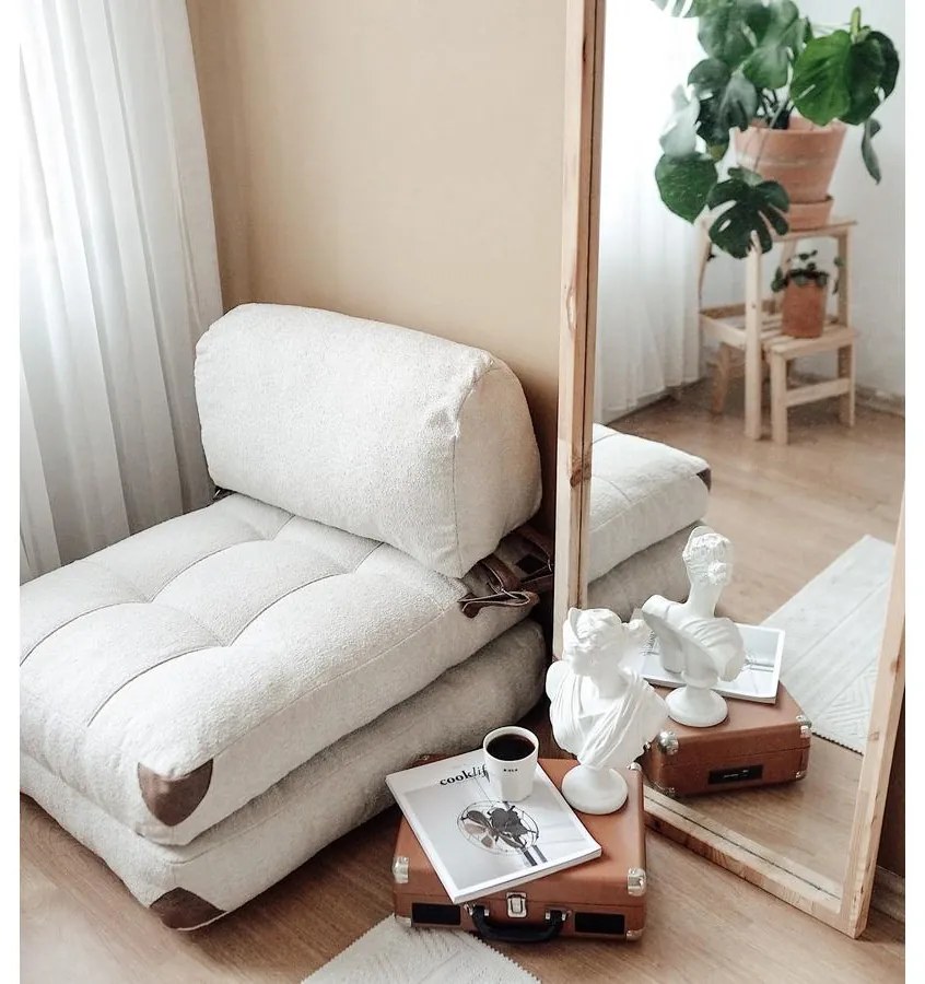 Egyszemélyes kanapéágy- Fold Teddy - Krém