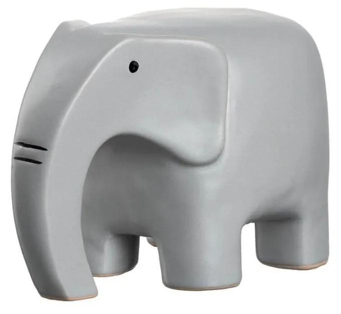 POSTO elefánt 9cm, szürke - Leonardo