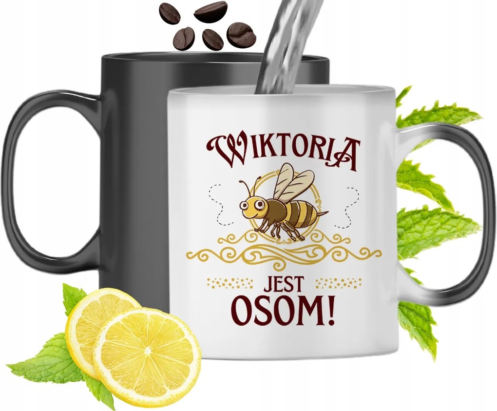 Mágikus Bögre Viktóriának Színváltó Nyomtatott Fényképpel