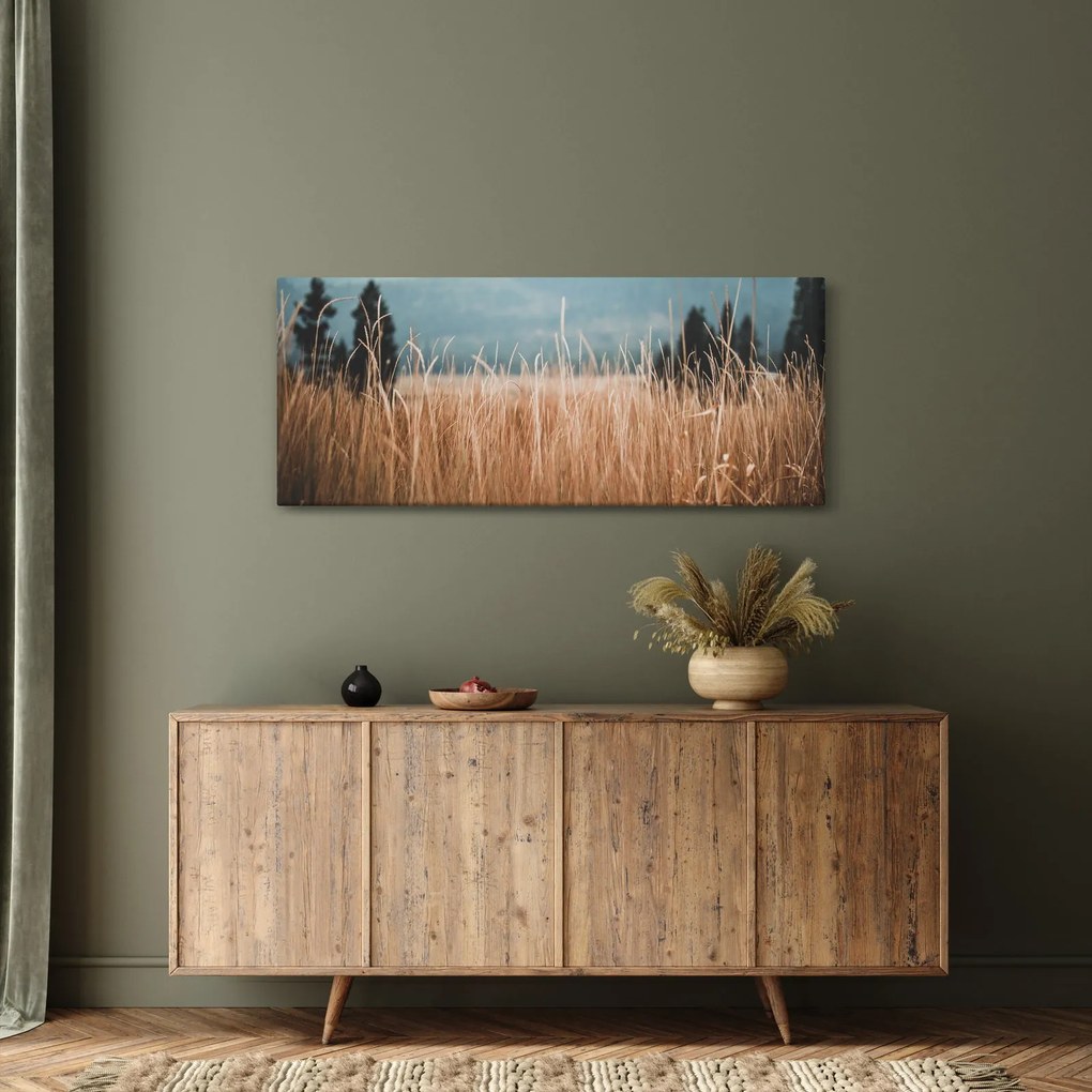 Kép - réti növényzet részlete (120x50 cm)