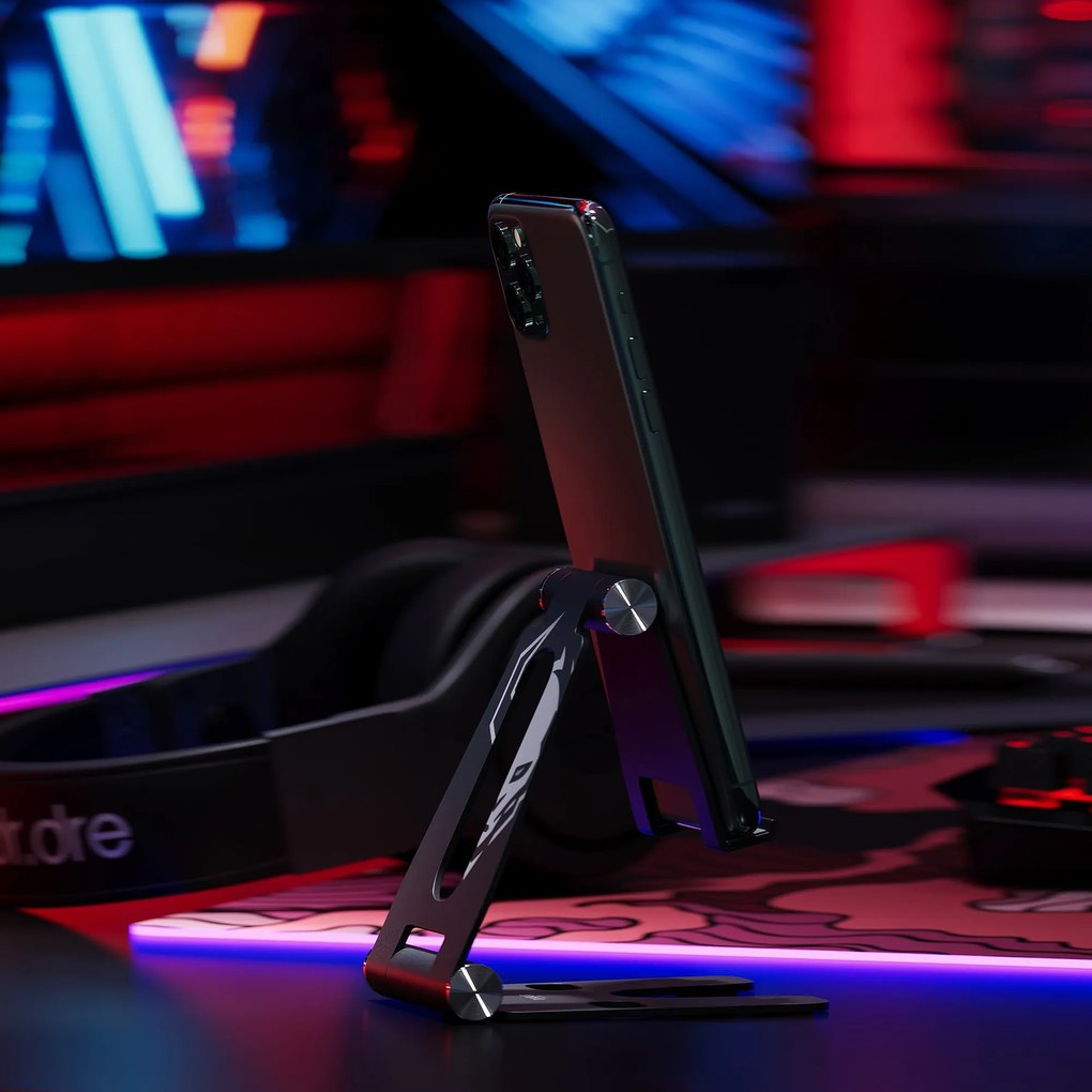 Telefontartó / tabletállvány mintával: Diablo X-Dock