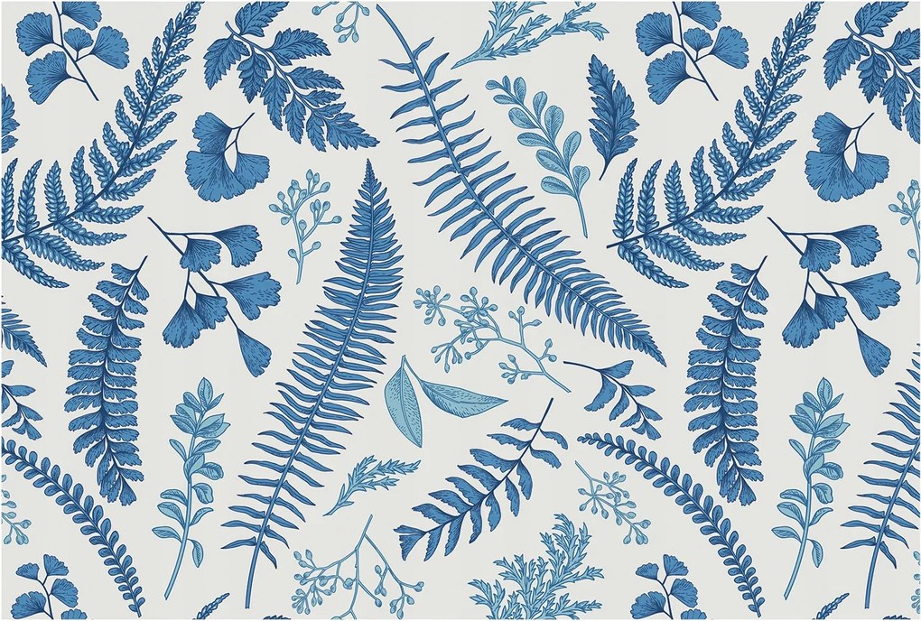 Flizelina fotótapéta Nappaliba és Hálószobába Botanikus minták 104x70