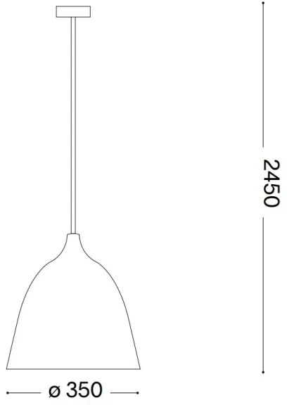Ideal Lux - Csillár zsinóron HAUNT 1xE27/60W/230V átm. 35 cm bézs